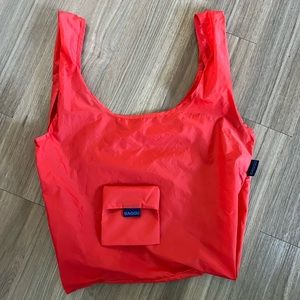 BAGGU Electric Poppy Red Standard Bag discontinued color